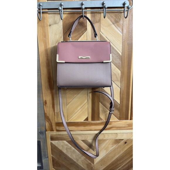 Dune London Handbags - Dune London Saffiano Texture Two-Tone Satchel Bag 9.5”x4.5” 8” Height